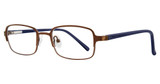 Eye Q Eyewear Eyeglasses SW525 Brown/BROWN/BLUE
