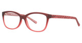 Smilen Eyewear Eyeglasses 3070 Matte Red Fade