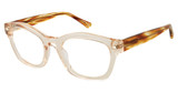 Glen Lane Eyeglasses EMERY Peach Crystal/PCR