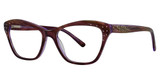 Vavoom/Vivian Morgan Eyeglasses 8078 Purple Demi