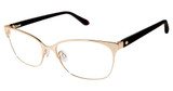Lulu Guinness Eyeglasses L212 Gold/GLD
