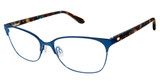 Lulu Guinness Eyeglasses L212 Teal/TEA
