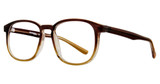 Affordable Designs Eyeglasses Campbell Brown Fade
