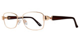 Affordable Designs Eyeglasses Marge Gold