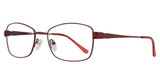 Affordable Designs Eyeglasses Cyd Burgundy