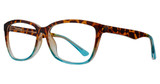 Affordable Designs Eyeglasses Sienna Teal