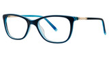 Genevieve Paris Design Eyeglasses Advance blue/gold