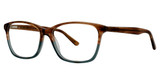 Genevieve Boutique Eyeglasses Astounding brown/smoke