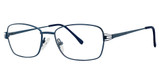 Modern Metals Eyeglasses Before navy