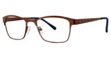 Modern Times Eyeglasses Courtesy matte brown