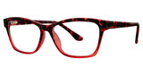 Modern Plastics II Eyeglasses Culture burgundy