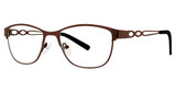 Modern Times Eyeglasses Graceful matte brown
