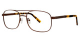 Giovani di Venezia Eyeglasses Hawkeye matte brown/tortoise
