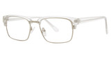 Modern Times Eyeglasses Intact crystal/silver