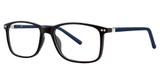 Modern Times Eyeglasses Portal black matte/navy