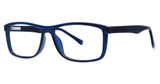 Modern Plastics II Eyeglasses Relevant navy