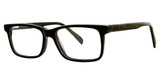 U Rock Eyeglasses Title black/olive camo