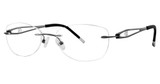 Modz Titanium Eyeglasses Etiquette gunmetal