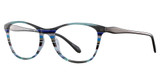Scott Harris Eyeglasses Scott Harris 542 Blue Multi/3