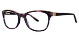 Vavoom/Vivian Morgan Eyeglasses 8081 Purple Tortoise