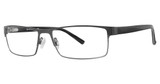 Randy Jackson Eyeglasses Randy Jackson 1929 Gunmetal/58