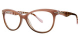 Leon Max Eyeglasses Leon Max 4054 Rose/Brn Fade/64