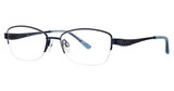 Gloria by Gloria Eyeglasses Gloria By Gloria Vanderbilt 4059 Navy/300