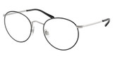 Polo Eyeglasses PH1179 BRUSHED SILVER/BLACK/9088