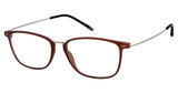 VÄRi Eyeglasses VR14 Brown Trans/Silver/C35