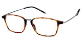 VÄRi Eyeglasses VR13 Brown Demi/Shiny Gun/C34