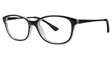 House Collections Eyeglasses Winifred Black Crystal/BK