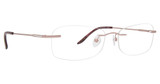 Totally Rimless Eyeglasses Serenity(272) Rose Gold/RSGD
