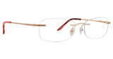 Totally Rimless Eyeglasses Serenity(272) Gold/GOLD