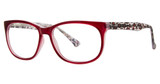 Modern Plastics II Eyeglasses Attract Burgundy