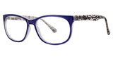 Modern Plastics II Eyeglasses Attract Navy