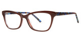 Genevieve Paris Design Eyeglasses Gypsy Brown