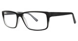 Modern Plastics I Eyeglasses Halftime Black Matte