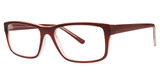 Modern Plastics I Eyeglasses Halftime Brown Matte