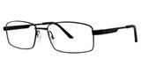 Modern Metals Eyeglasses Research Black