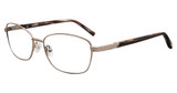 Jones New York Eyeglasses J487 Rose Gold