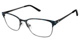 Ann Taylor Eyeglasses AT102 Matte Navy/C02
