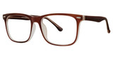 Parade Eyeglasses 1766 Brown/Crystal