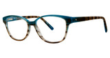 Vavoom/Vivian Morgan Eyeglasses 8086 Turquoise Havana