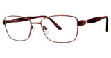 Elan Collection Eyeglasses 3418 Burgundy