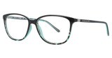 BCBG Max Azria Eyeglasses Iona Teal Fade