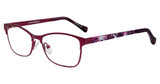 Lucky Brand Eyeglasses D713 burgundy