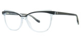 Leon Max Eyeglasses Leon Max 4062 Black/Crystal/189