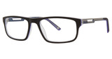 Shaquille O'Neal Eyeglasses Shaquille O'Neal 142Z Black Blue/172