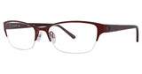 Daisy Fuentes Eyeglasses Daisy Fuentes La Mayda Burgundy/77