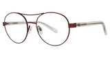 Leon Max Eyeglasses Leon Max 4065 Burgundy/77